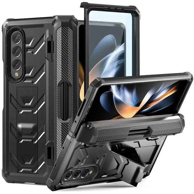 Iuris Rugged Case for Samsung Galaxy Z Fold with Built-in Screen Protector & Kickstand