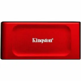 Kingston XS1000 1 TB Portable Solid State Drive - External - Red