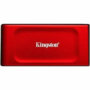 Kingston XS1000 1 TB Portable Solid State Drive - External - Red