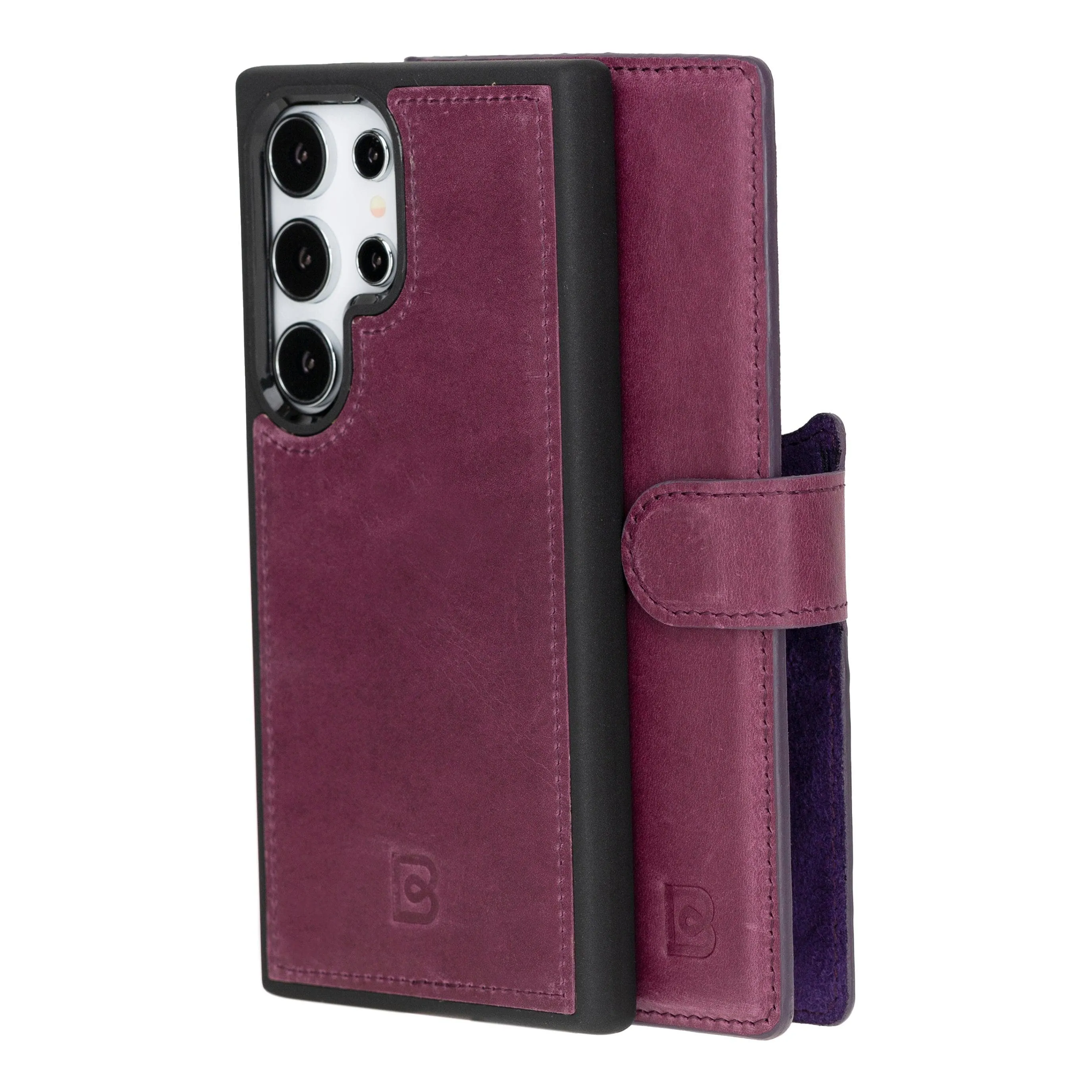 Leather Samsung Galaxy S24 Series Wallet Cases