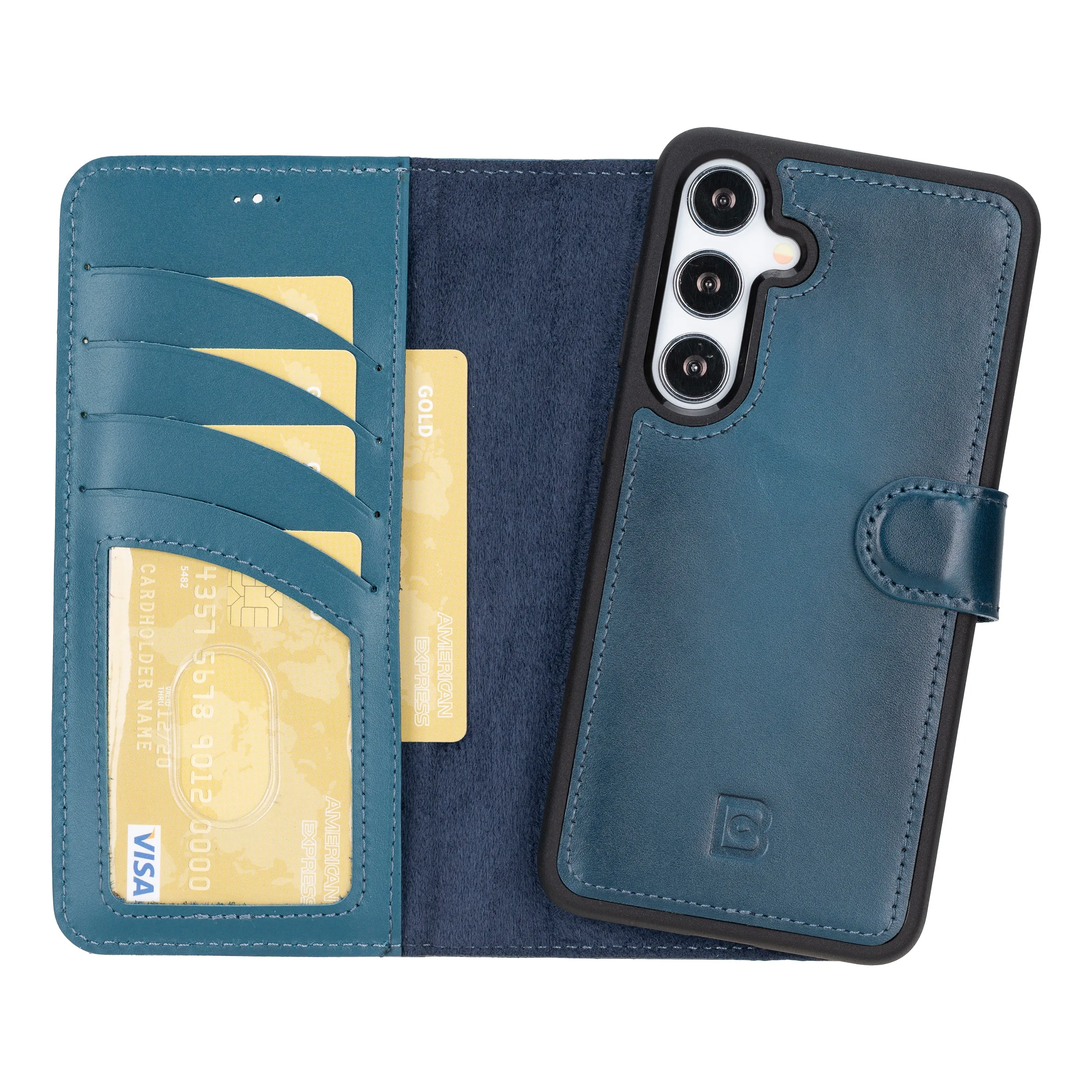 Leather Samsung Galaxy S24 Series Wallet Cases