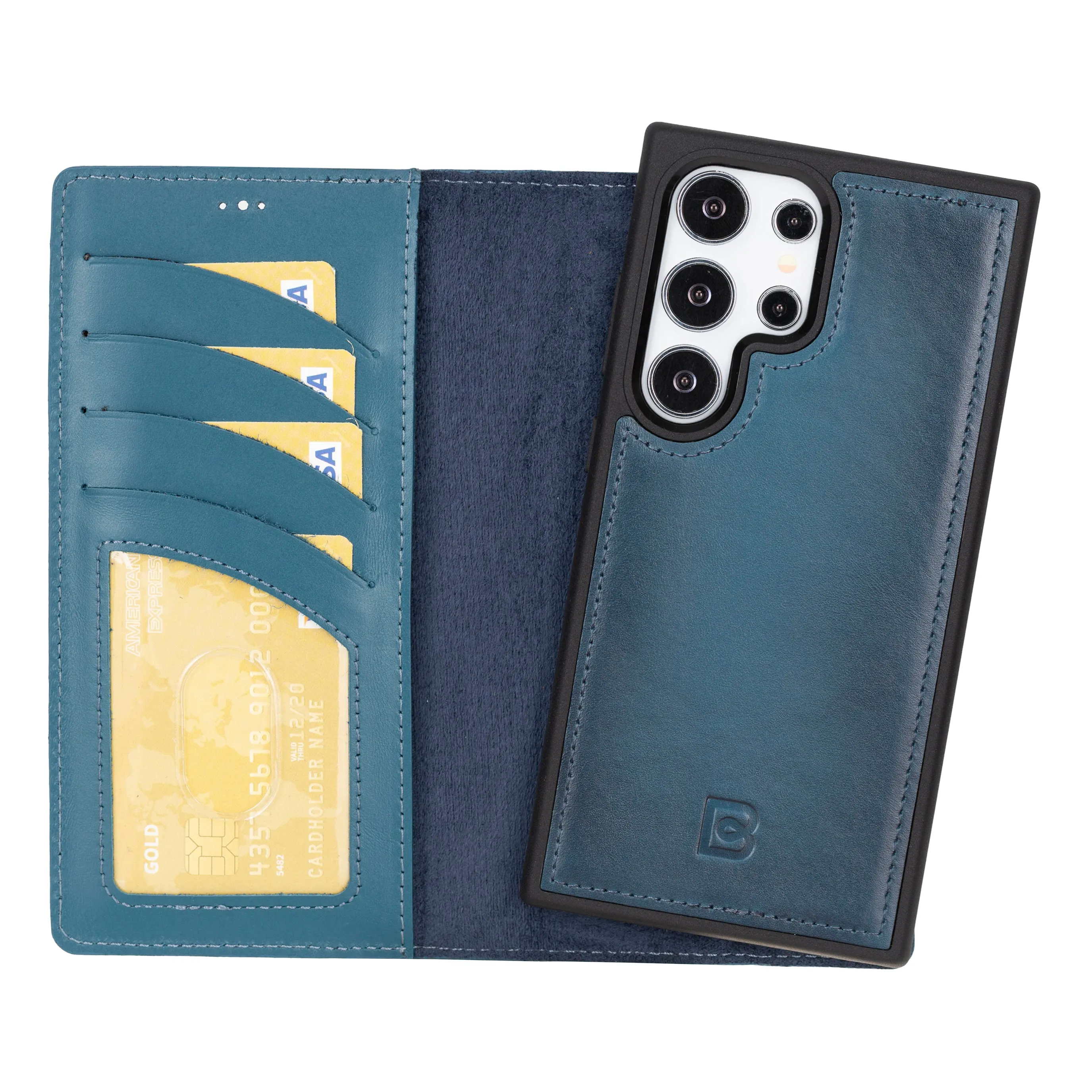 Leather Samsung Galaxy S24 Series Wallet Cases