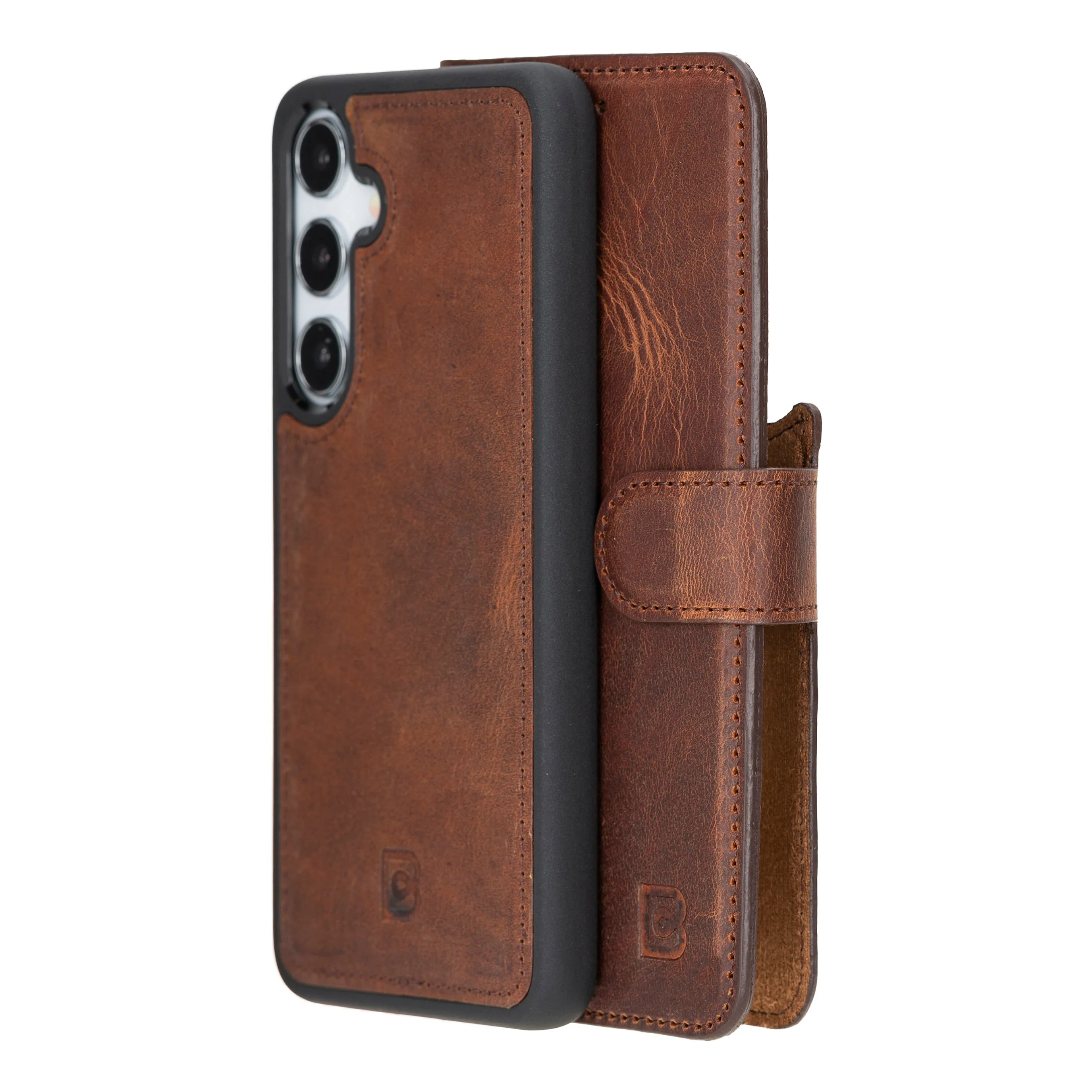 Leather Samsung Galaxy S24 Series Wallet Cases