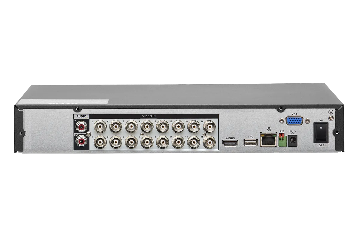 Lorex 4K 16-channel 4TB Wired DVR System with 10 Cameras