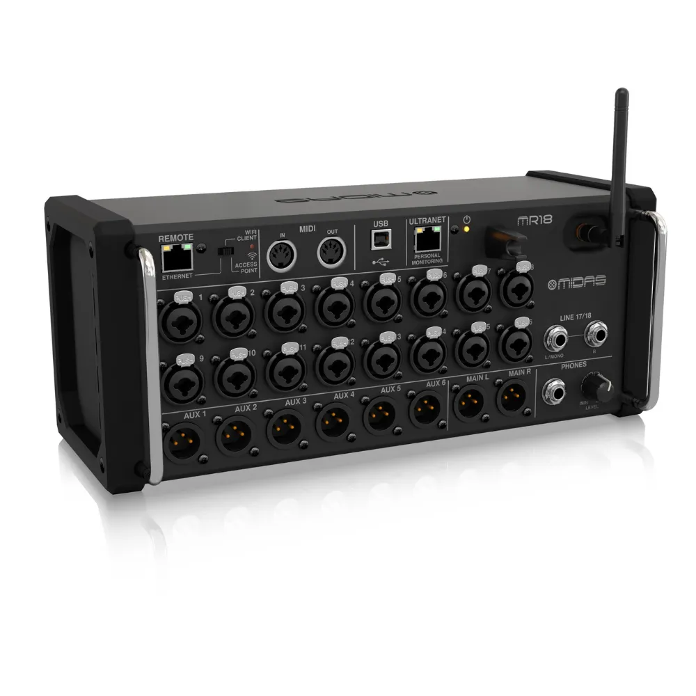 Midas 18-Channel Digital Mixer [MR18]