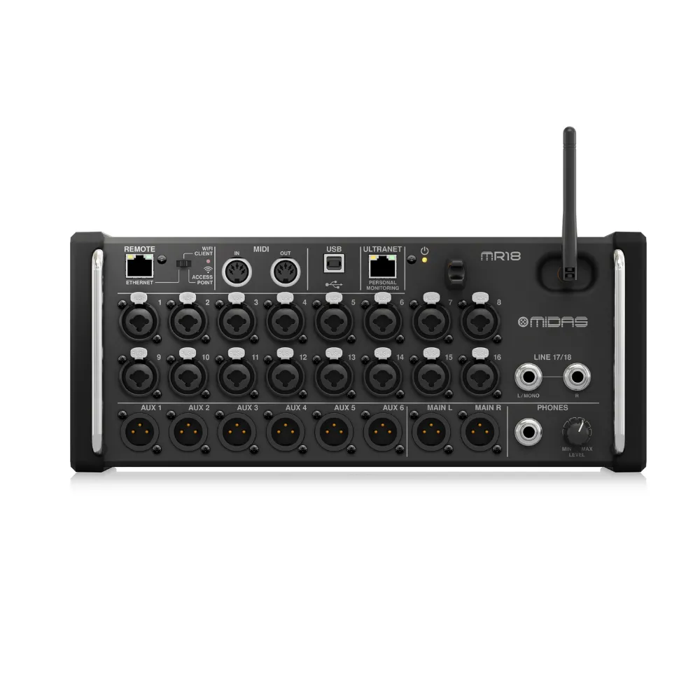 Midas 18-Channel Digital Mixer [MR18]