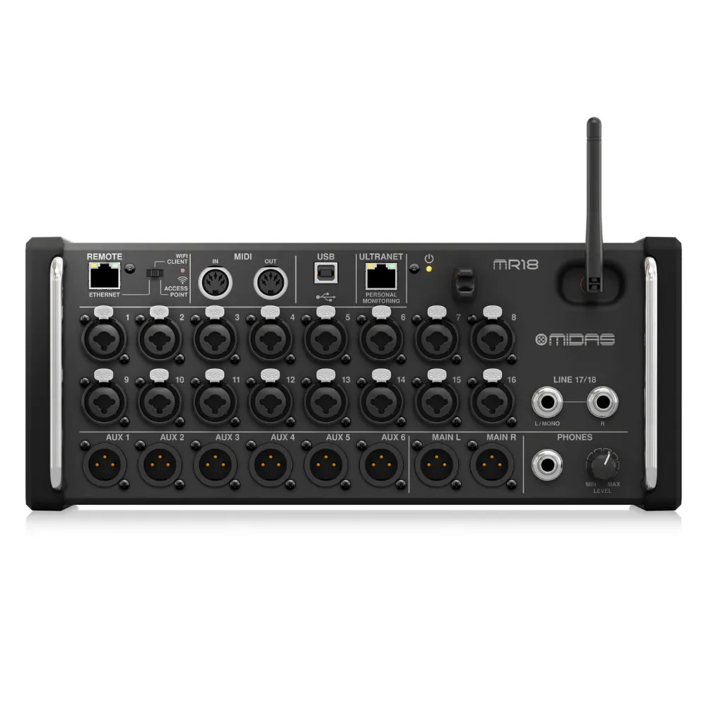 Midas 18-Channel Digital Mixer [MR18]