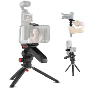 NEEWER TS003 Mini Tripod Compatible with Camera and Phone with Handle