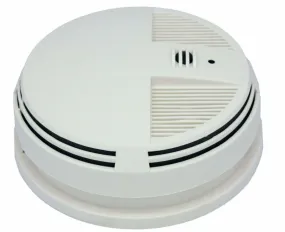 Night Vision [Bottom View] Smoke Detector 4K Hidden Camera DVR [A/C Powered]