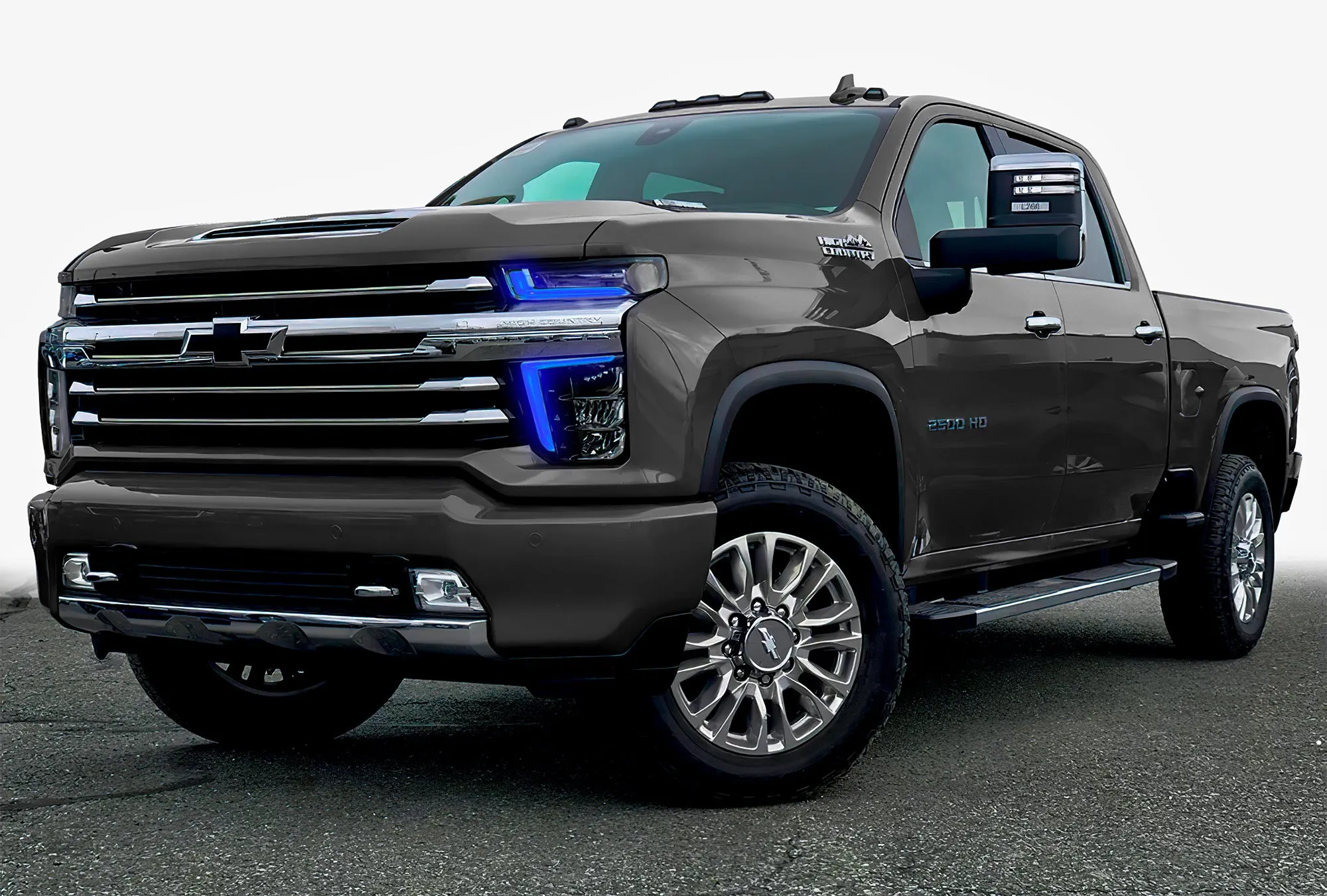 ORACLE Lighting 2020-2023 Chevrolet Silverado HD 2500/3500 ColorSHIFT RGB W Headlight DRL Upgrade Kit