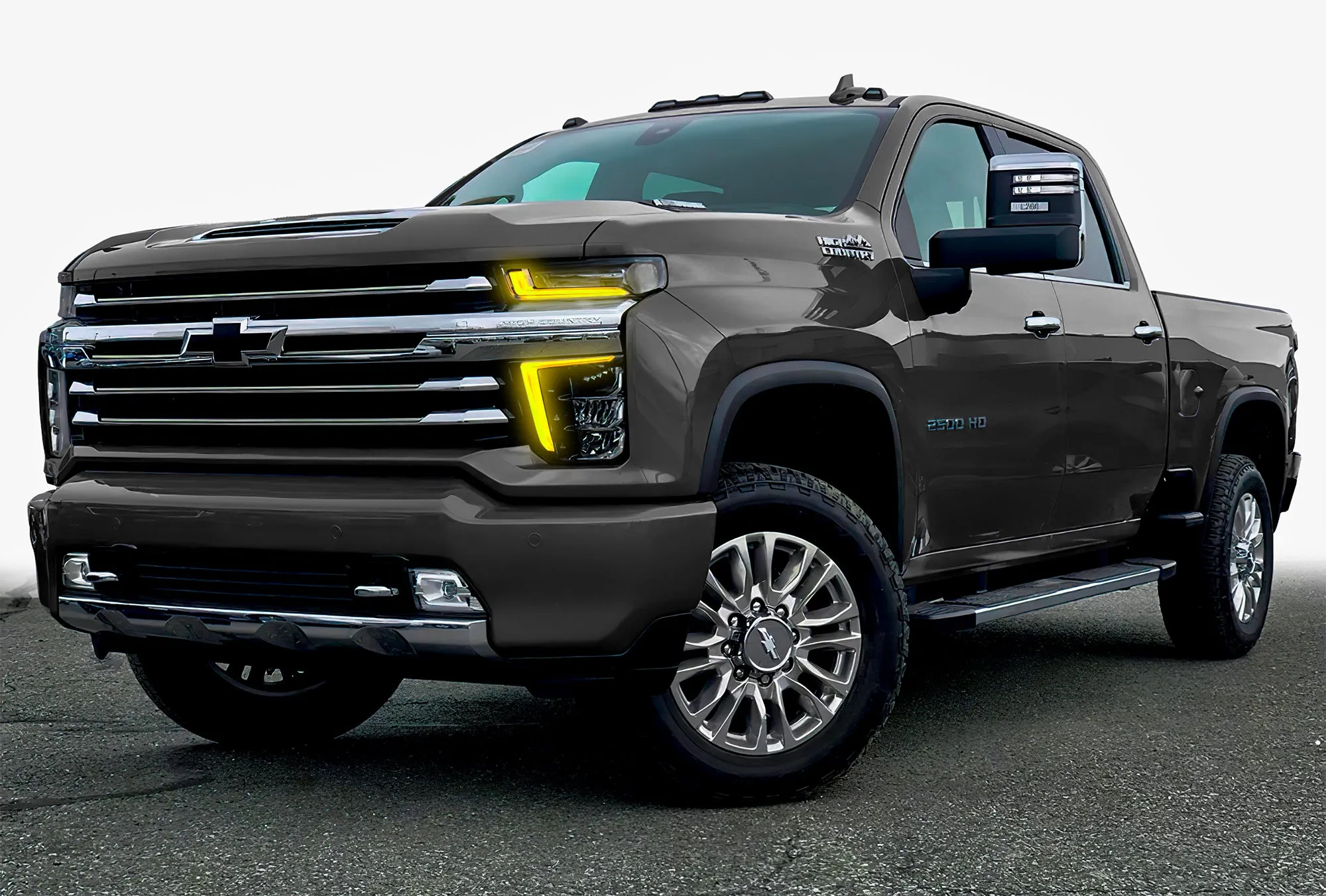 ORACLE Lighting 2020-2023 Chevrolet Silverado HD 2500/3500 ColorSHIFT RGB W Headlight DRL Upgrade Kit