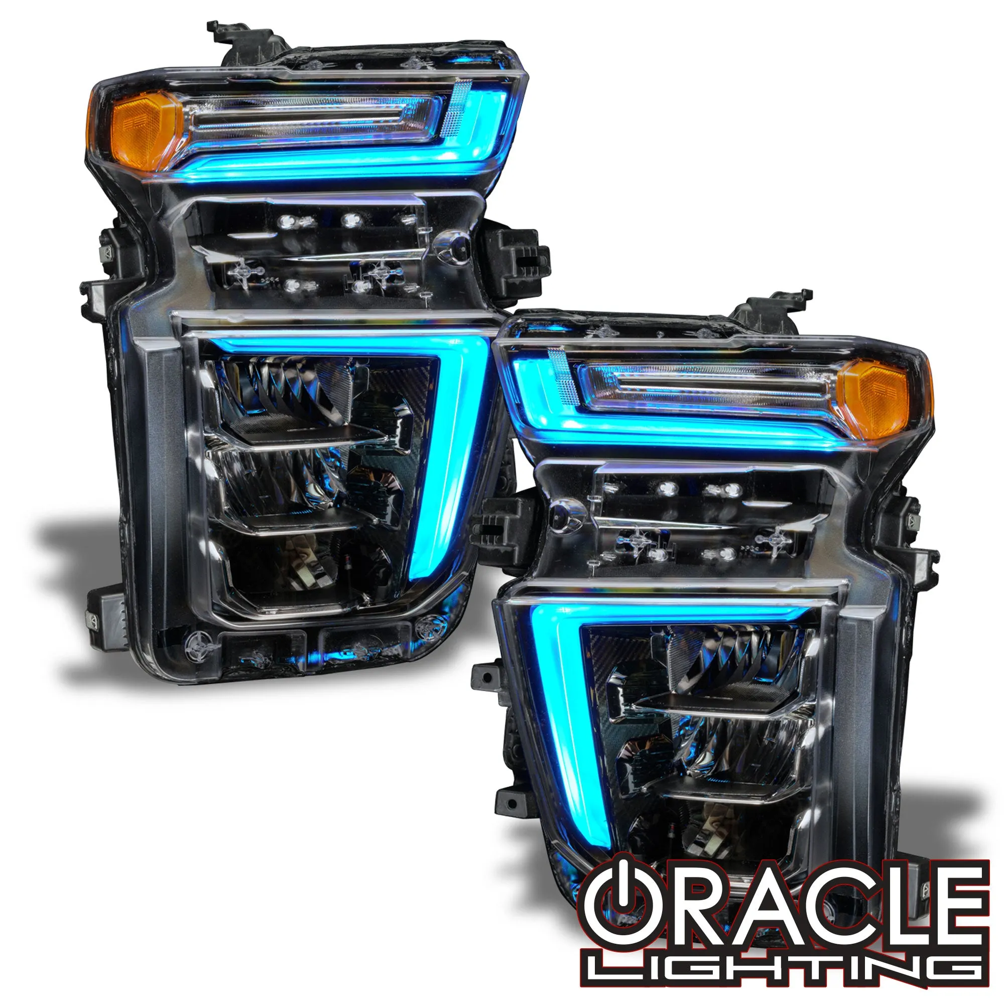 ORACLE Lighting 2020-2023 Chevrolet Silverado HD 2500/3500 ColorSHIFT RGB W Headlight DRL Upgrade Kit