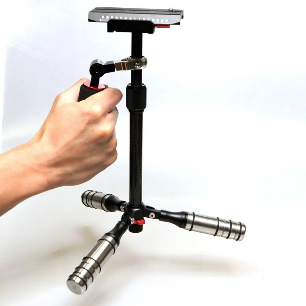 Professional Carbon Fiber Camera Stabiliser Steadicam for DSLR Video