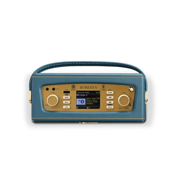 Roberts Revival iStream 3L DAB  FM Bluetooth Internet Smart Radio works with Amazon in Teal Blue