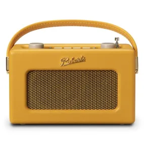 Roberts Revival Uno BT DAB DAB  FM Radio with 2 alarms and line out in Sunburst Yellow Bluetooth