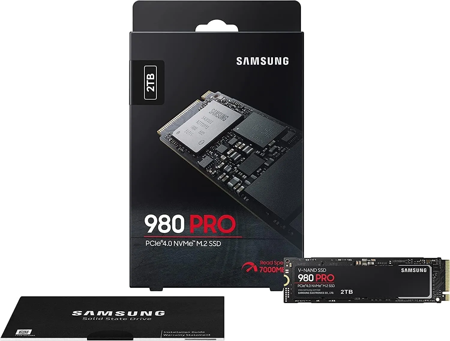 Samsung 980 PRO 2TB M.2-2280 PCIe 4.0 x4 NVMe SSD