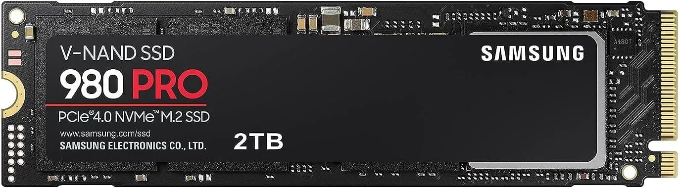 Samsung 980 PRO 2TB M.2-2280 PCIe 4.0 x4 NVMe SSD