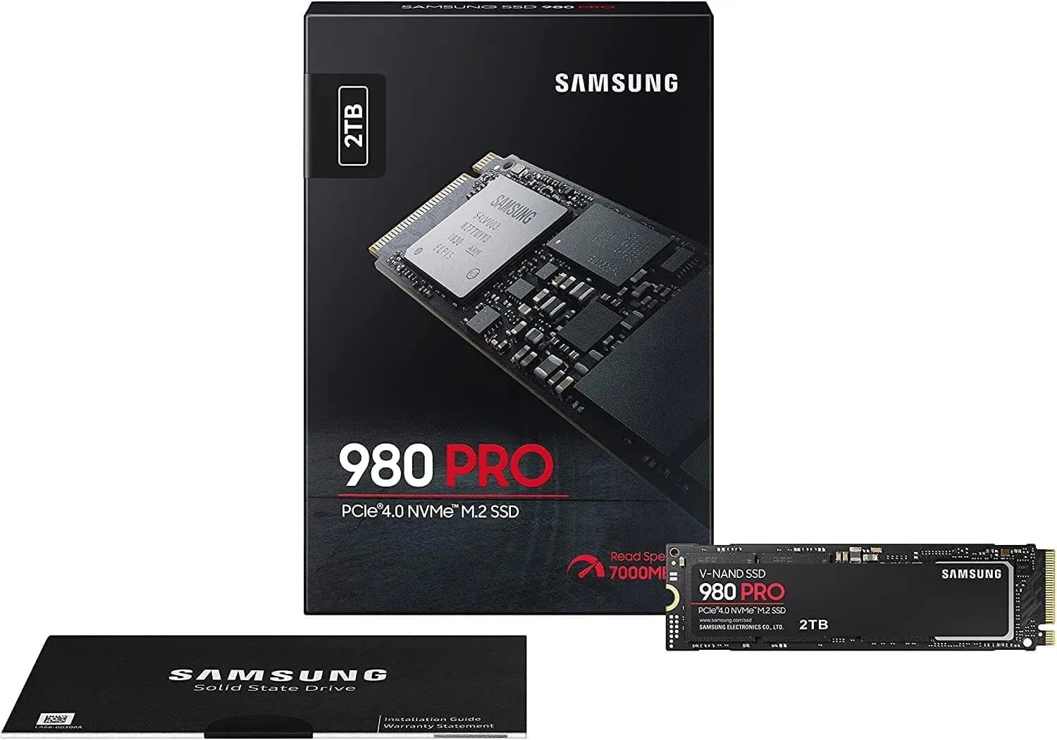 Samsung 980 PRO 2TB M.2-2280 PCIe 4.0 x4 NVMe SSD