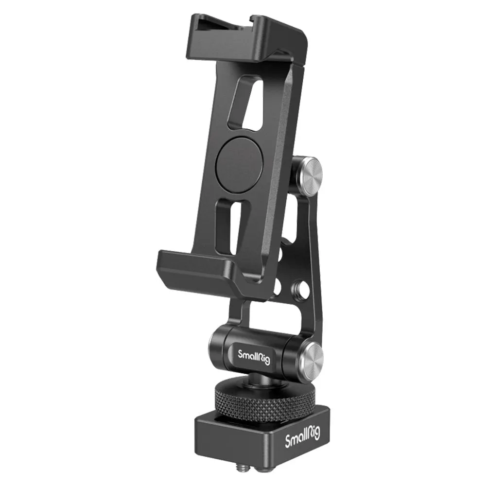 SmallRig 4301 Roterbar Mobilholder til DJI Gimbals (57-88mm) m. Cold Shoe Mount - Sort