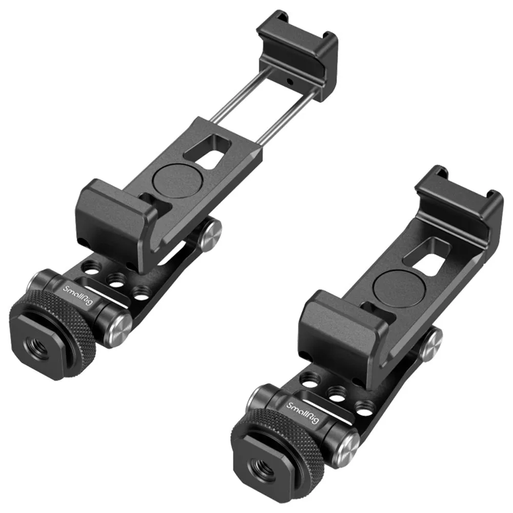 SmallRig 4301 Roterbar Mobilholder til DJI Gimbals (57-88mm) m. Cold Shoe Mount - Sort