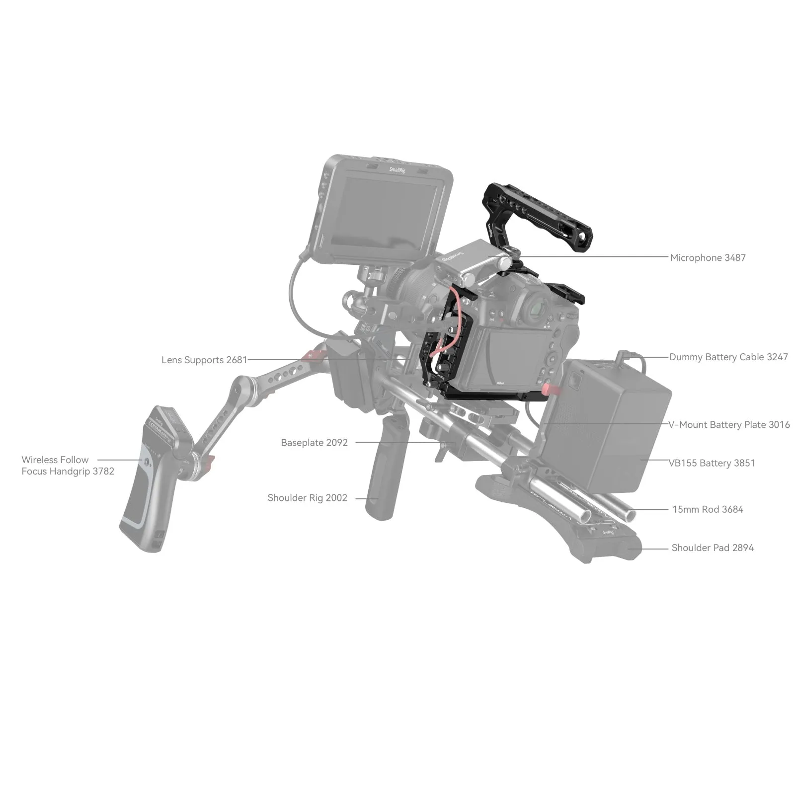 SmallRig Cage Kit for Nikon Z 8 3941