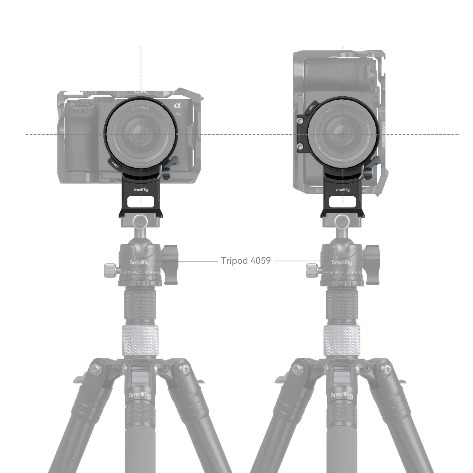 SmallRig Horizontal-to-Vertical Mount Plate (Sony Alpha 7 C II / Alpha 7 CR) 4424