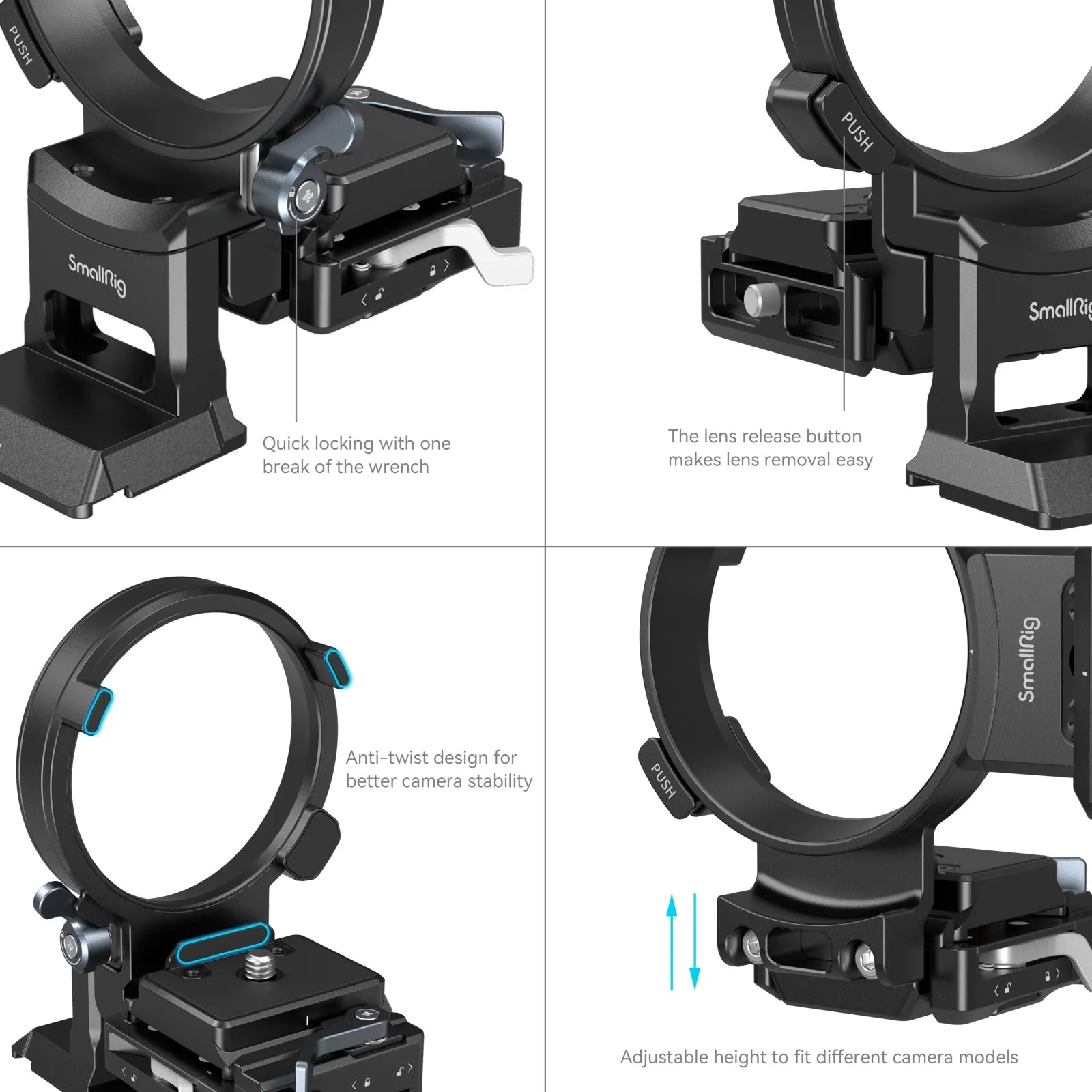 SmallRig Rotatable Horizontal-to-Vertical Mount Plate Kit (Sony Series) 4244