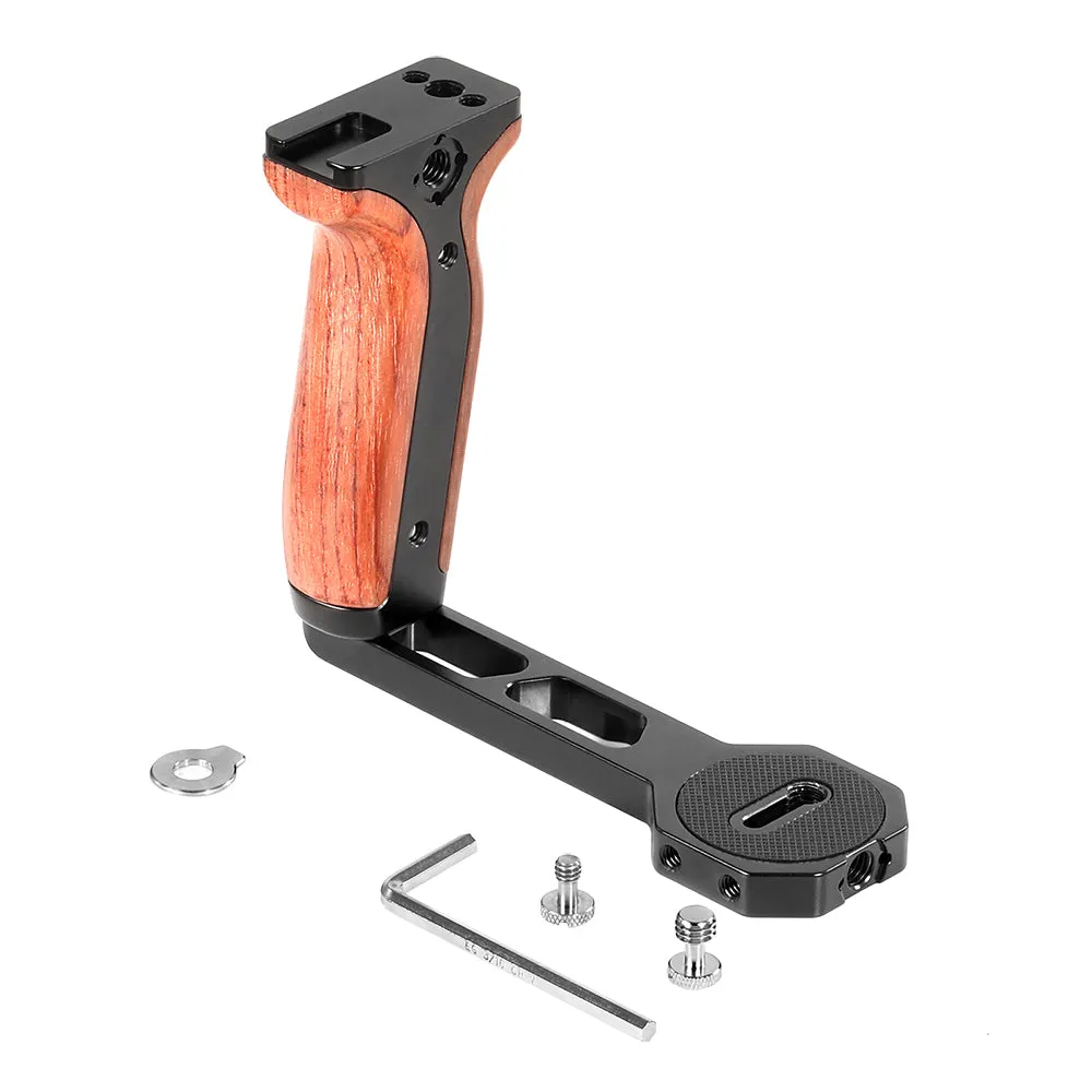 SmallRig Universal Wooden Side Handle for RoninS/SC/ Zhiyun Crane Series Handheld Gimbal BSS2222B