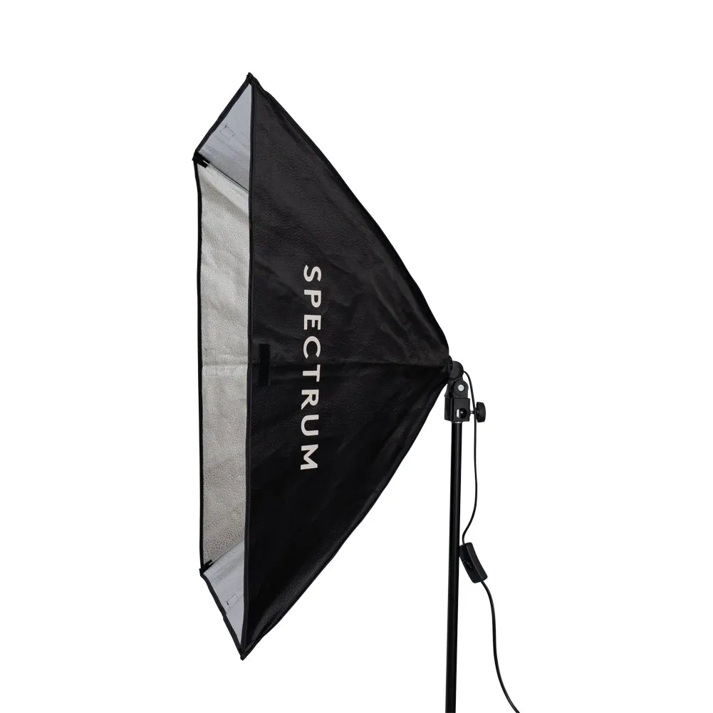 Spectrum 'Illuminate Mate' II Double Rectangle Softbox LED Lighting Kit (50cm x 70cm)