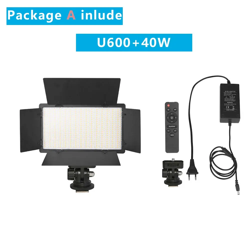 U800  LED Video Light Photo Studio Lamp