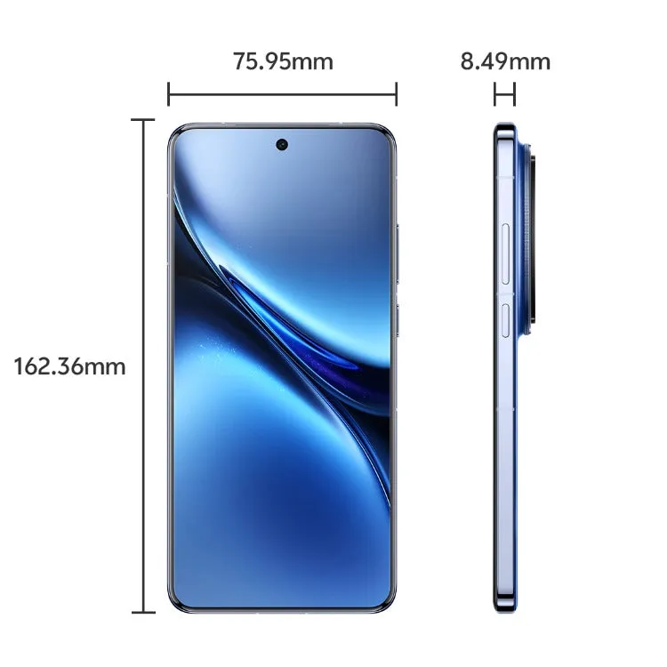 Vivo X200 Pro 5G Dual SIM, 16GB/512GB - Sapphire Blue (CN Version)