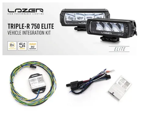 VW TRANSPORTER / MULTIVAN / CALIFORNIA LED Spotlights Triple R 750 Elite