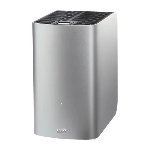 WD My Book Thunderbolt Duo 4TB External Dual Hard Drive WDBUPB0040JSL, Silver